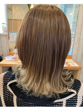 ヘアサロン ワンワールド(Hair Salon One World) ジェリーミルクティー