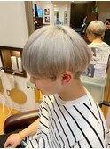 ホワイトシルバーカラー