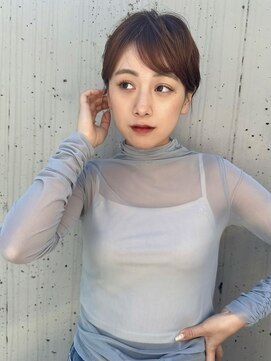 チャンチ(chanch) 大人可愛い流し前髪/大人ショート