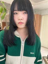 ガリカ 大名(Gallica)&nbsp;【恒吉佐央理】姫カットにレイヤーでつくるワンカールこなれヘア