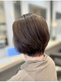 ショートレイヤーボブ