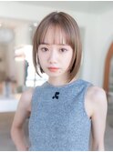 韓国風レイヤーカット髪質改善トリートメントストレート