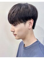 ネクストメンズ 表参道(NEXT men's)&nbsp;カルマパーマ/ベリーショート/ダークアッシュ/ニュアンスパーマ