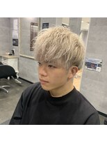 ミオ(Mio)&nbsp;滋賀/南草津/メンズ美容室/波巻きツイストスパイラルパーマ