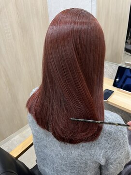 シタ 清澄白河(sita) ブリーチ無しカラー/ブロッサムピンク