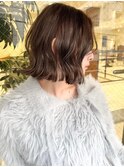 ハイライトバレイヤージュダブルカラーケアブリーチ20代30代