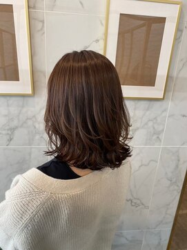 ジーナ 船橋(Zina) 髪質改善＊マチルダボブアッシュカラー＊美髪【Zina船橋】