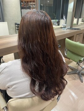 ヘアサロン アウラ(hair salon aura) 韓国風パーマ　コテ巻き風パーマ