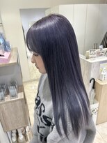 ケンジ 平塚 アネッタ(KENJE annetta)&nbsp;色落ちかわいい！パープルカラー