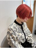 赤髪ショートヘア Instagram【@dai_n29】