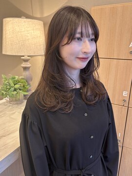 ユウヘアー 千代田橋店(U Hair) ミディアムレイヤースタイル