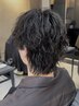 【 大人男性に人気！ 】メンズカット+パーマ+集中ケアTR　￥12430⇒￥11000
