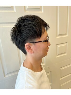 美容室 ウーヴリール(ouvrir) 大人短髪×スパイキーショート