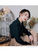 20代30代40代大人小顔ヘルシースタイルハンサム耳掛けショート