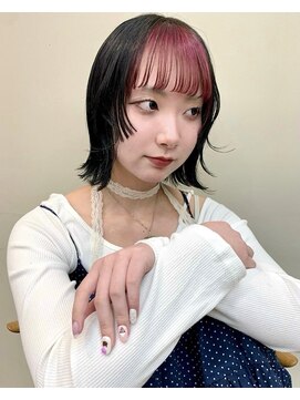 ヨーク(yoke) レイヤーボブ/姫カット/デザインカラー