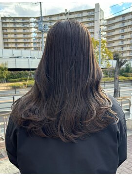 ヨーク(YOKE) 透明感カラー/アッシュベージュ/レイヤー/小顔カット