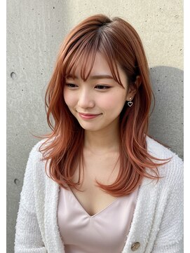 ハイレイヤーカット/全頭ブリーチ/ハイレイヤーウルフ