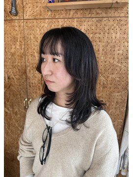 ノラ カマクラ(NORA kamakura) ミディアムレイヤーパーマ/ニュアンスパーマ