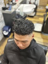 バーバーブロス(BAR BER bro's)&nbsp;極道パーマ/浦安/メンズパーマ/スキンフェード/ラルフカール