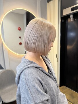 ジゼル 筑紫野(GiseL) ミルクティーベージュボブ