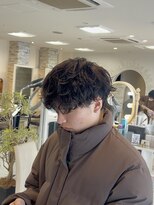 クレア(CREA)&nbsp;シャドウパーマ × マッシュ