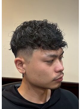 ヒロギンザ 京都本店(HIRO GINZA) フェード パーマスタイル