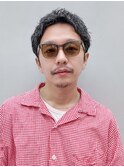 波巻きツイストスパイラルニュアンスパーマ_F21635