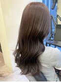 ベージュブラウン、ロング