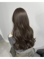 ノー バイ イオエ 西梅田(no. by ioe) シアーグレージュ×ロングレイヤー【艶髪/ブリーチなし】