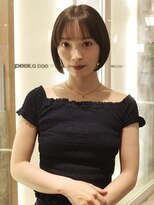 ピークアブー アヴェダ アトレ恵比寿(PEEK-A-BOO AVEDA)&nbsp;□シースルーバング／ミニボブ／20代 30代 40代 50代髪型