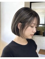 コラボエンリッチ(COLLABOENRICH)&nbsp;ミニボブ×コントラストハイライト