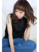 アンジュ ヘアー(Ange hair)&nbsp;アンジュヘアー　アンニュイカールのベビーバング♪