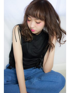 アンジュ ヘアー(Ange hair) アンジュヘアー　アンニュイカールのベビーバング♪