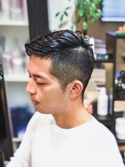 #barberstyle#combover#pompadour#hommehair2nd櫻井
