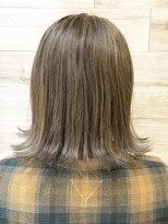 モリオ フロム ロンドン サッポロファクトリー店(morio FROM LONDON)&nbsp;【morio】縛れます下ろせます！切りっぱなし外ハネボブ