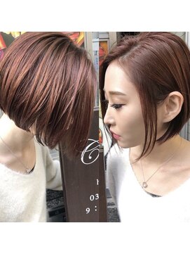 フラミューム 関内店(flammeum) なめらかなフォルムと、浮遊感でトレンドボブ【関内　馬車道】