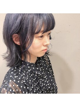 アルマヘアー(Alma hair by murasaki) 高発色！ネイビーブルー