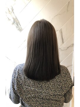 ジーナ 銀座中央通り(Zina) 【Zina 銀座中央通り】イメチェン耳かけ×フォギーベージュ