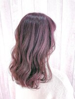 シエル 立川店(CIEL)&nbsp;【CIEL×久光】ピンクブラウン×ラフウェーブロング