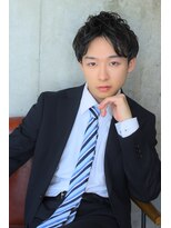 ラストーリア(La storia) 好感度アップ 簡単1分スタイリング ビジネスマン スーツ