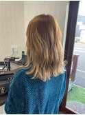 ハイトーンカラー☆ツヤ_大人かわいいゆるふわロング20代30代