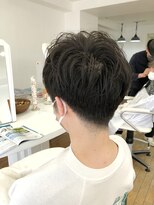 ヘッズ 本八幡店(HEADS)&nbsp;MEN'S HAIR  センターパート　サイドパート　韓国マッシュ