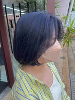 テテ(TETE) ボブ/ネイビーブルー