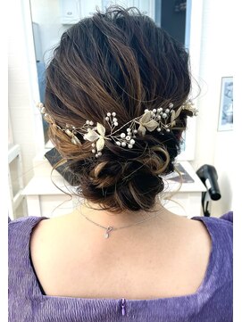 グラスペディア(graspedia) 結婚式ヘアアレンジm