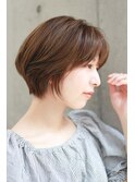 20代30代40代小顔夏ショートひし形Lino吉祥寺