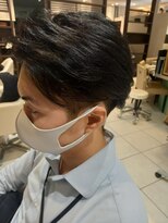 エムコーゾーヘアー(M KOZO hair)&nbsp;イメチェン×刈り上げ 7:3パート 2ブロック ショート