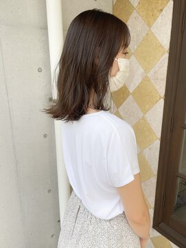 アルディ ユーカリが丘店(HARDI) 【星野】くすみベージュ×ミディアムレイヤー☆