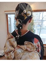 南フランス風ヘアブティック シェルクレール&nbsp;あみおろしヘア