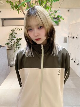 アクアオモテサンドウ(ACQUA omotesando) ◇小顔になれる♪ロングウルフカット!