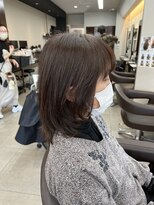 リリ(Liri material care salon by JAPAN) 艶感が綺麗なレイヤーデザイン